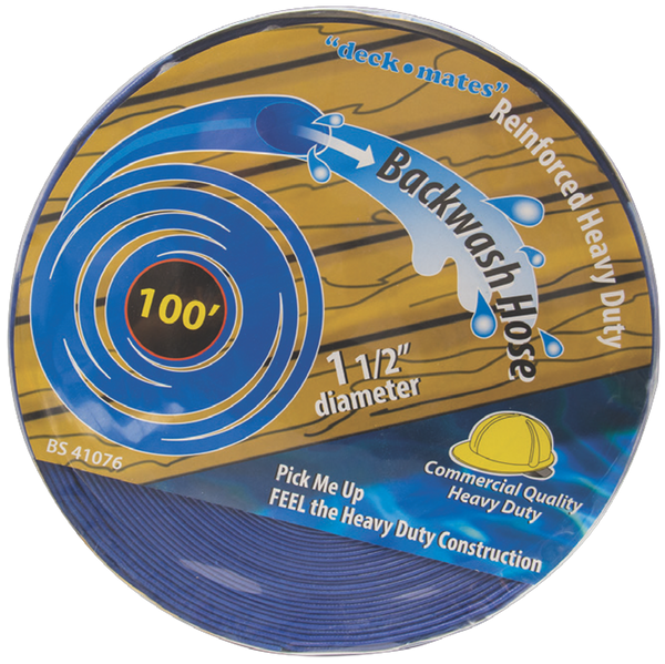 100' Long x 1.5" Backwash Hose