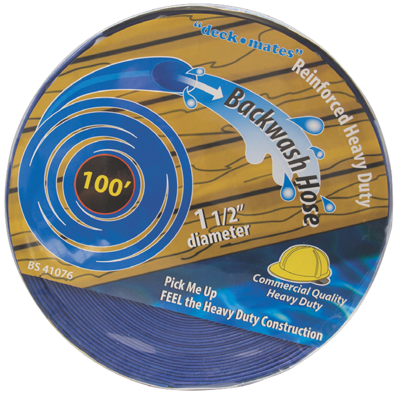 100' Long x 1.5" Backwash Hose