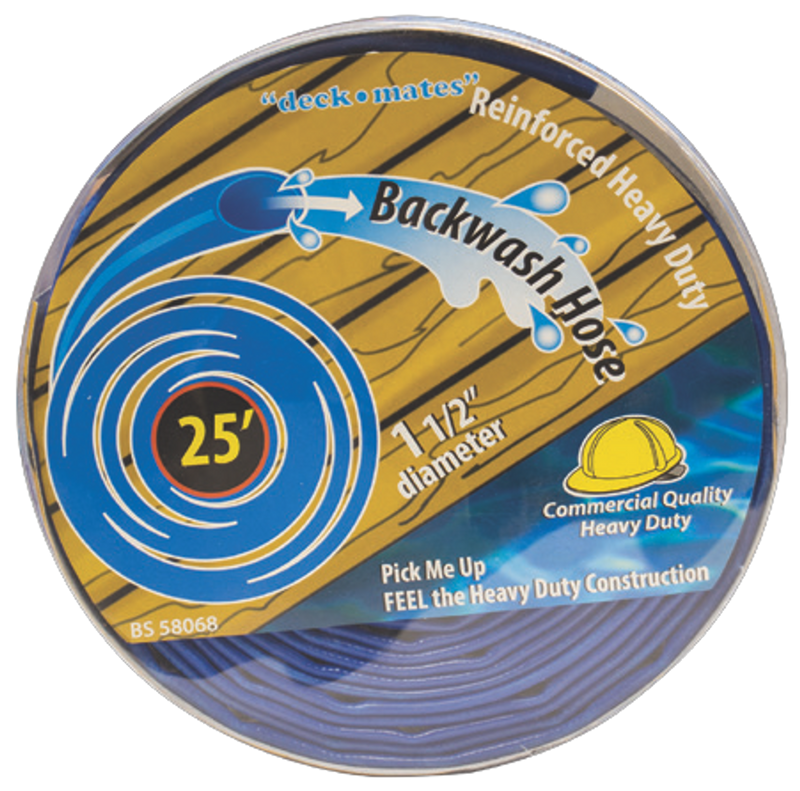 25' Long x 1.5" Backwash Hose
