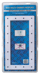 Wide Mouth Skimmer Face Plate Replacement for 18 Hole  Skimmers