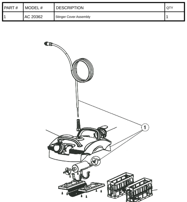 AC 20362 - Stinger Cover Assembly