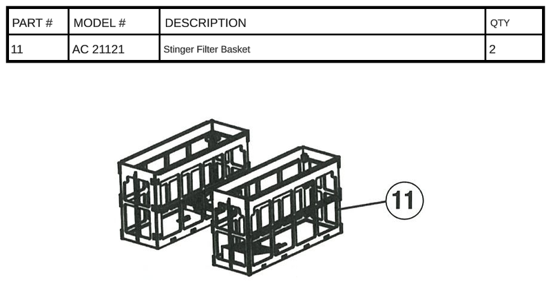 AC 21121 - Stinger Filter Basket