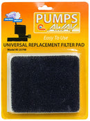 Universal Cover Pump Filter Pad - 350 GPH Manual