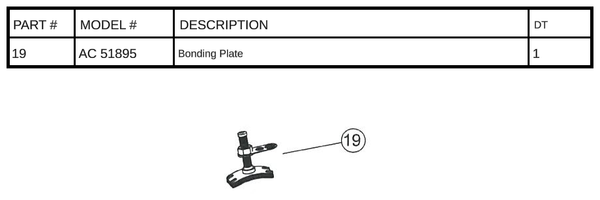 AC 51985 - Bonding Plate