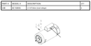 AC 53031 - 1.0 HP Motor (dual voltage)
