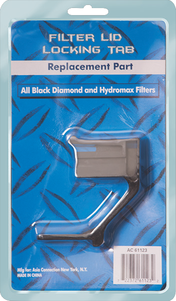 Black Diamond & Pressurized Cartridge Filter Lid Locking Tab