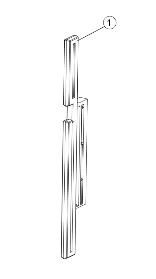 Hinge Post for BS Universal Gate System