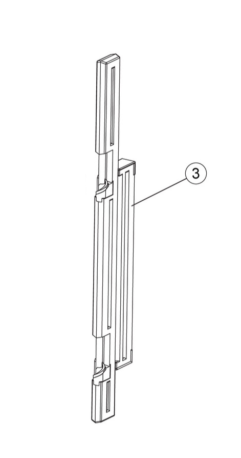 Latch Post for BS Universal Gate System