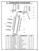 Adjustable Tube Replacement For BT Cayman Ladder